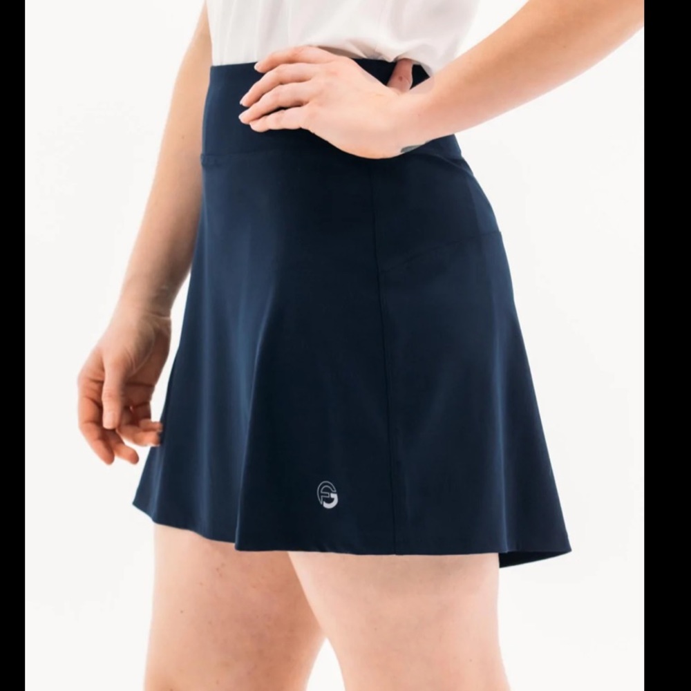Foray Golf Core Circle Skirt Skirt Golf Tennis NWT Womens Size Medium Navy Blue